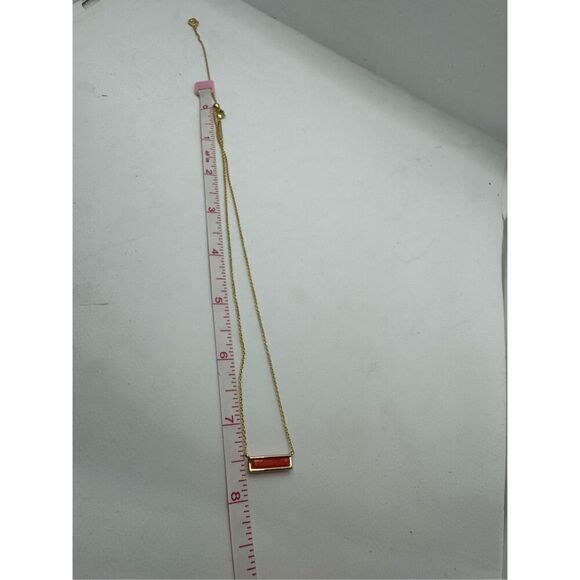 Kendra Scott 14 K Yellow Gold Gemstone Pendant Chain Necklace - Picture 8 of 8